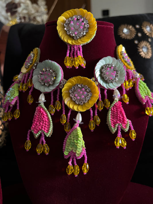 Crystal Flower Jewellery