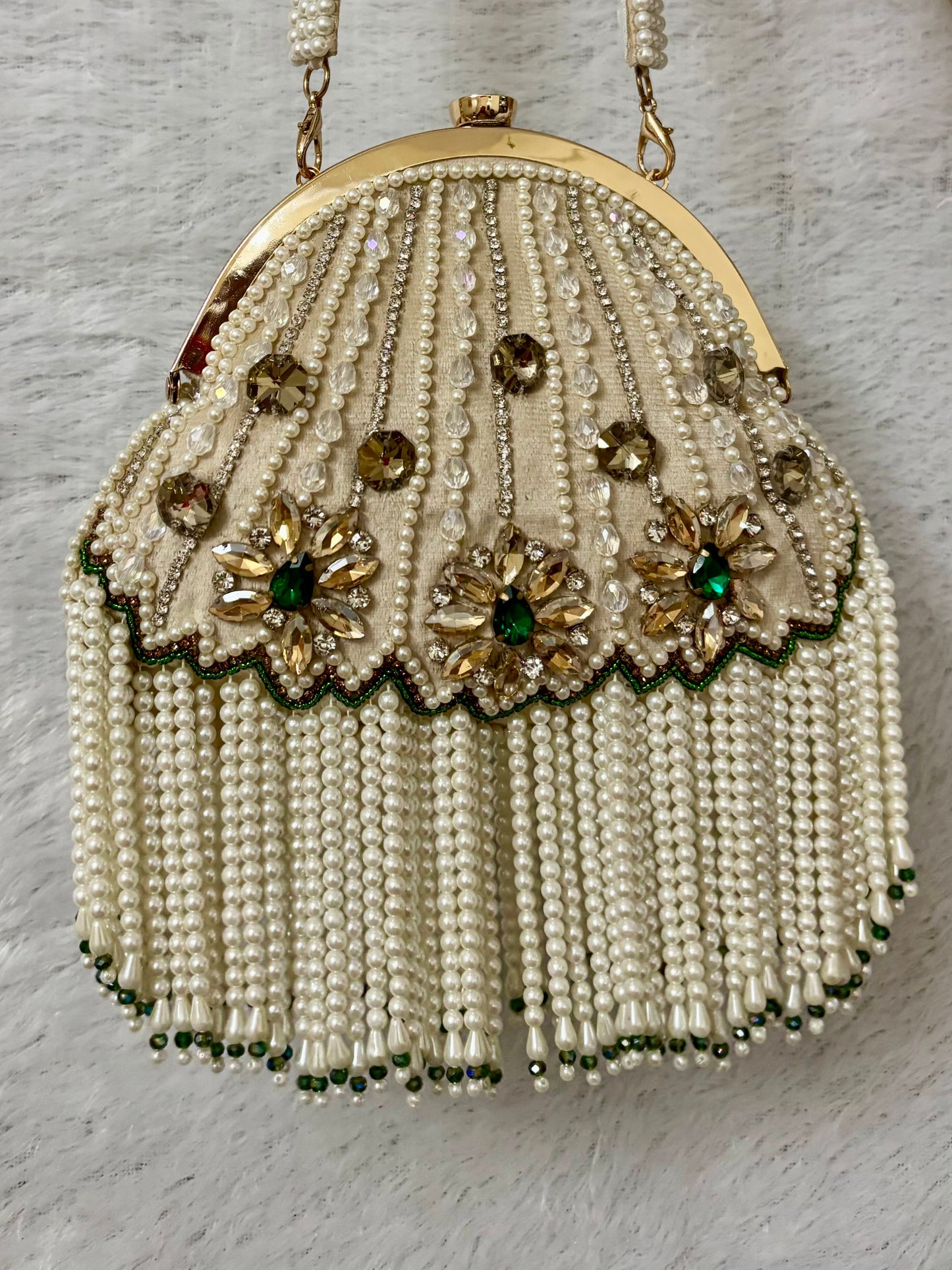 Vintage Full Pearl Purse