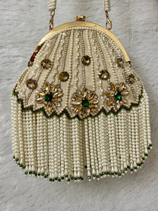 Vintage Full Pearl Purse