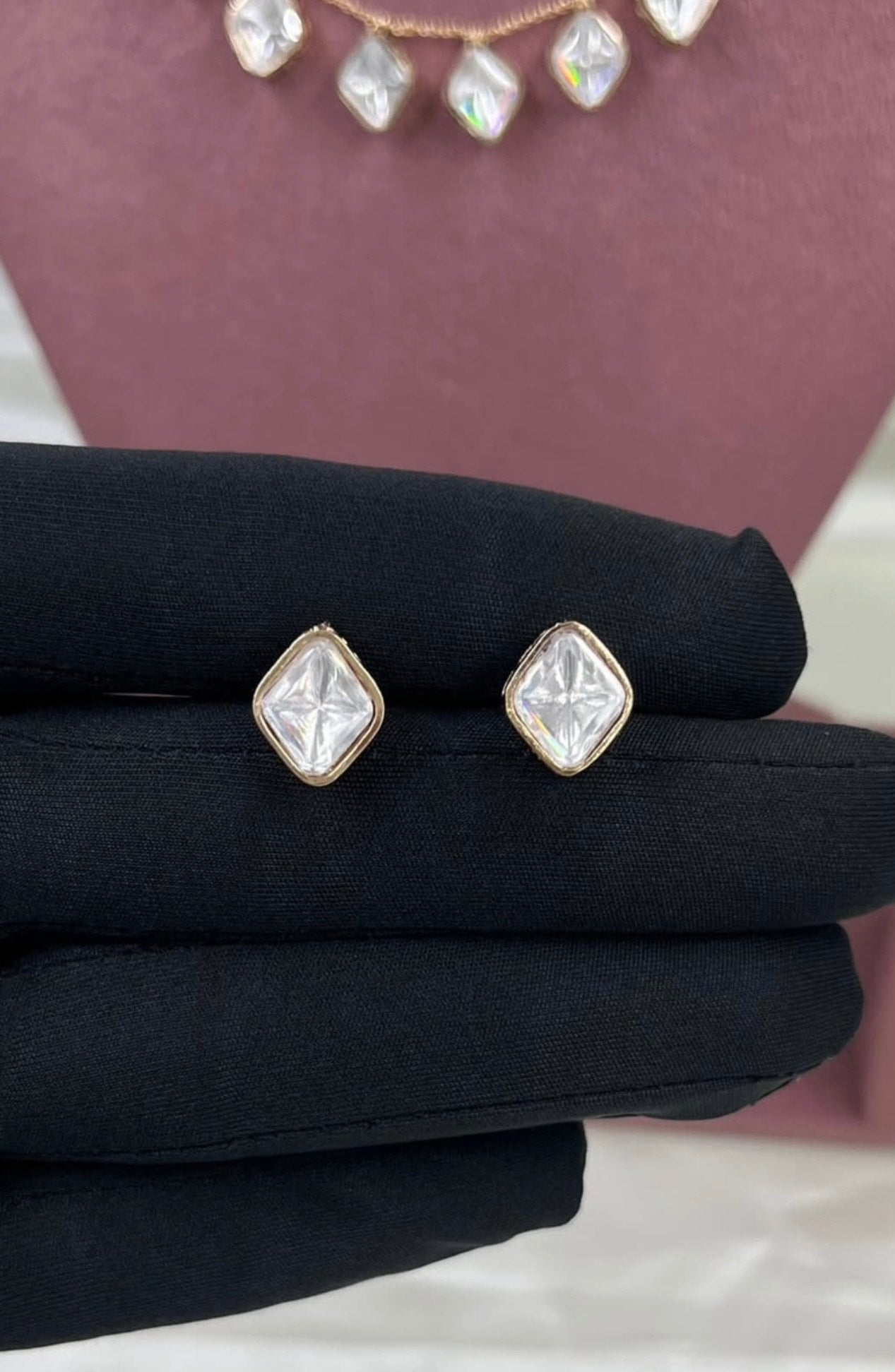 Kundan Collar Necklace Set