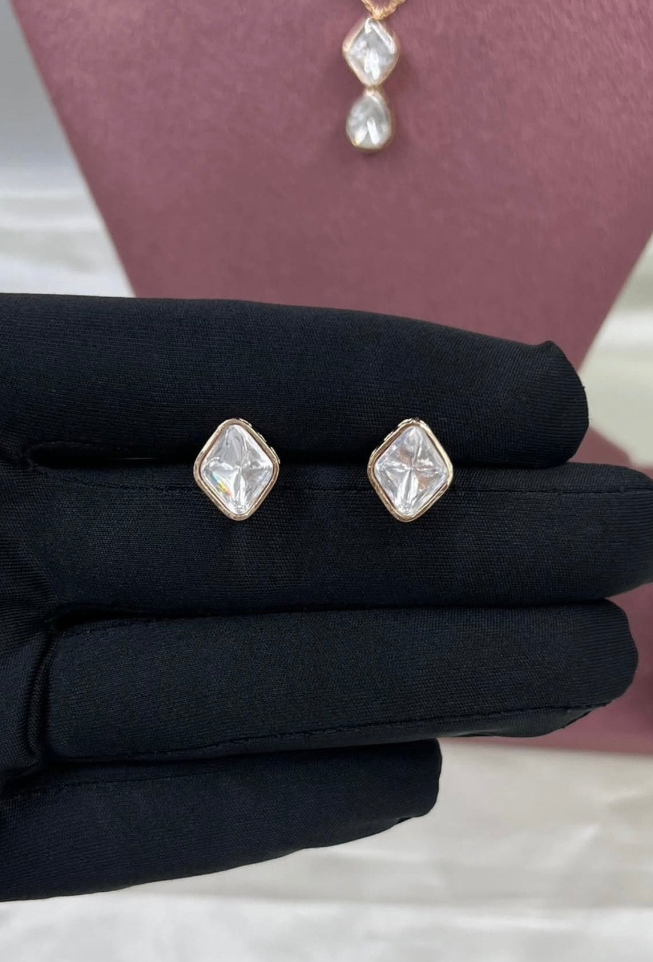 Kundan Double Layered Pendat Set